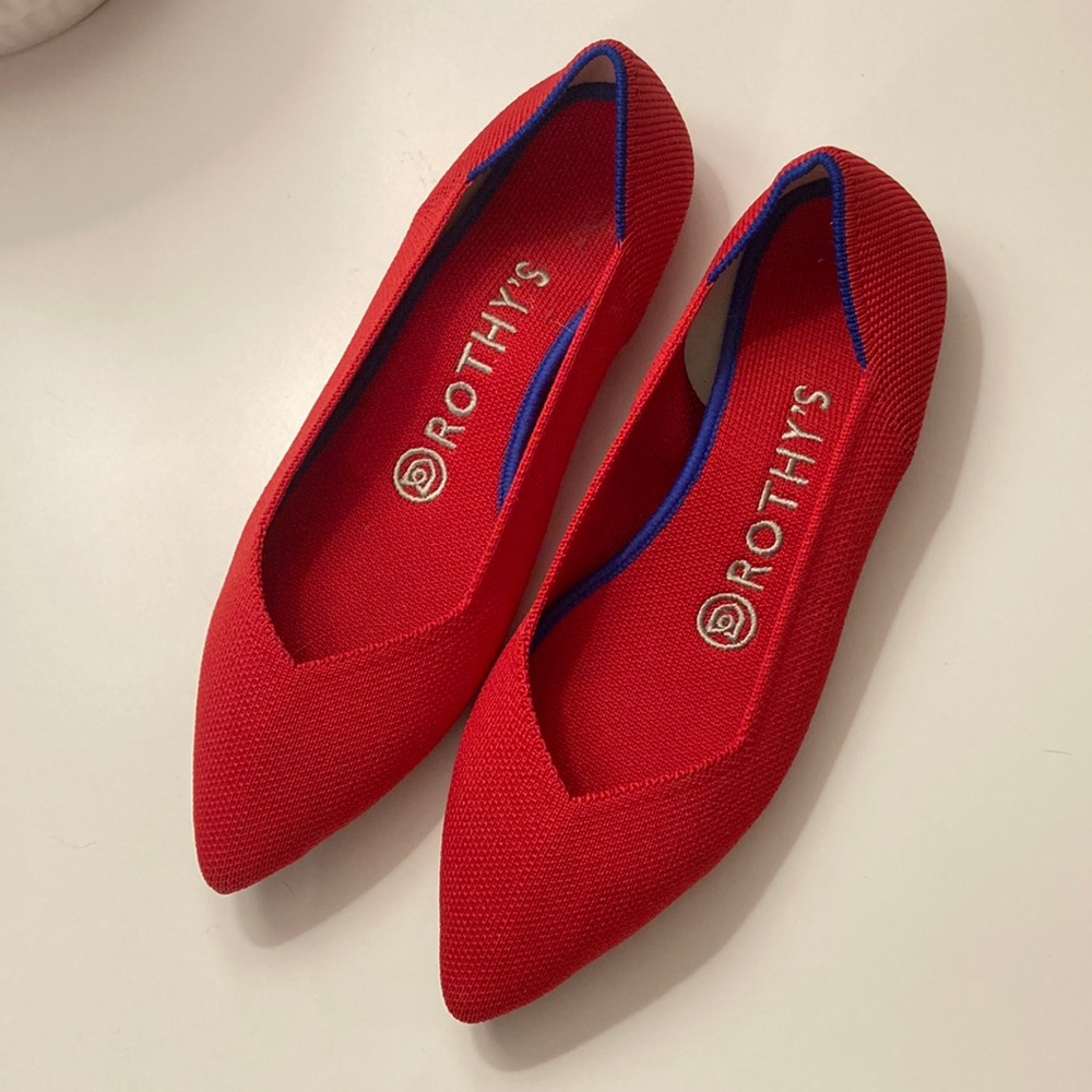 Rothy’s - Red Flats - size 6